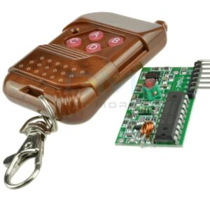 433Mhz Four Ways 4 CH Key Wireless Remote Control Kit