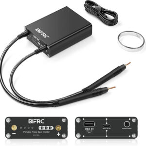 Portable Spot Welder Mini Spot Welding Machine + Nickel Plate For 18650 Battery