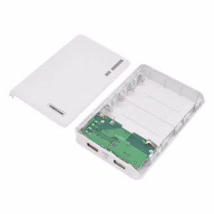 Dual USB Power Bank Case Kit 20000mAh 4*18650 Cells