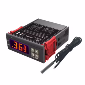 Two Relay Output LED Digital Temperature Controll Thermostat Incubator STC-1000 AC 110V 220V 10A with Heater and Cooler
