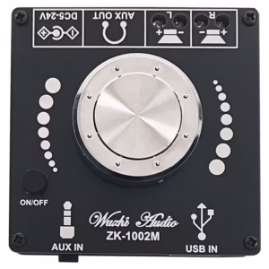 ZK-1002M 100W+100W wireless 5.0 Power Audio Amplifier board