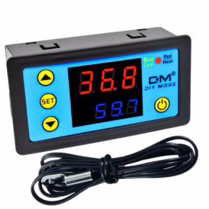 AC 110-220V W3231 Dual Display LCD Thermostat Temperature Controller NTC Sensor