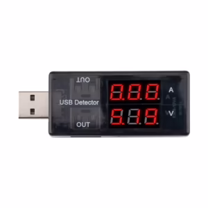 USB LED Battery Charger  Voltmeter Ammeter Tester