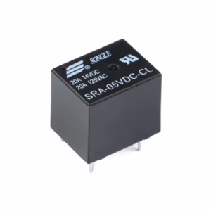 SRA-24VDC-CL 5Pin PCB Type  Black Automobile Relay