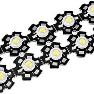Super Bright  3Watt SMD  LED Diode Bulb Lamp with Heatsink Color White