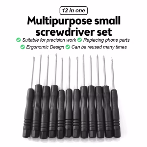 12Pcs in one set Multi-Function Screwdriver Set