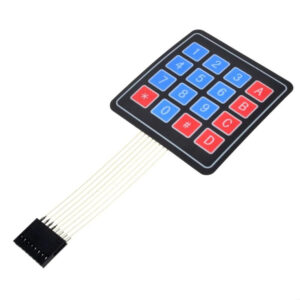 16 Key 4 x 4 Matrix Touch Membrane Switch Keypad